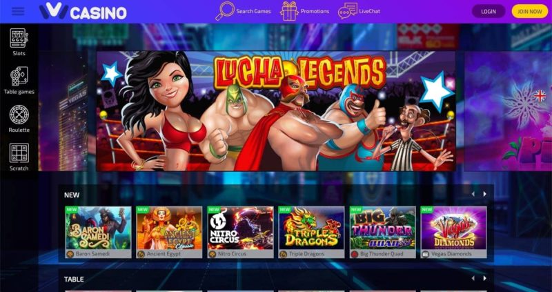 Обзор сайта (внешний вид и функционал) IvI Casino-min